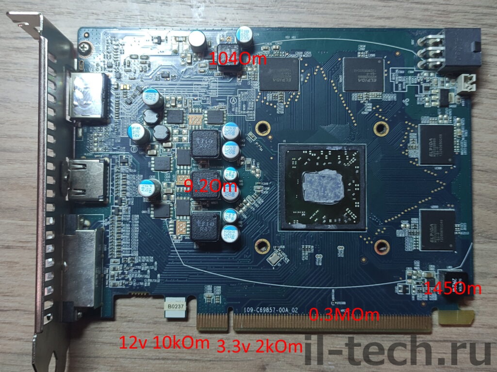 Фото платы Sapphire HD7770 1gb GDDR5