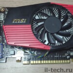 Видеокарты MSI gt440